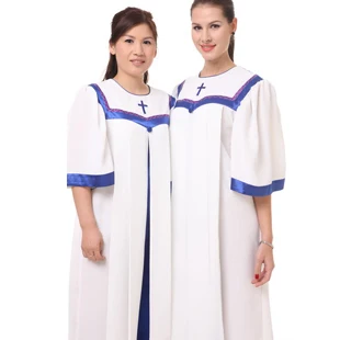Unisex Priest Pastor Christian Church Choir long Robes church clothing for adults black friday church gown robe Blue color
Unisex Priest Pastor Christian Church Choir long Robes church clothing for adults black friday church gown robe Blue color