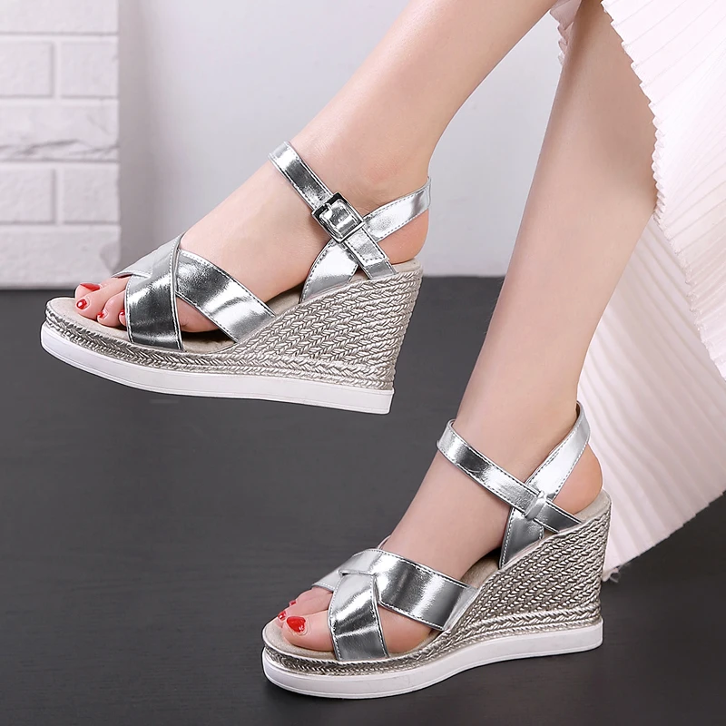 WETKISS Summer Sandals Wedges Platform Sandals Women 2019 Fashion Casual Ankle Strap Shoes Female High Heels Shoes Woman New
WETKISS Summer Sandals Wedges Platform Sandals Women 2019 Fashion Casual Ankle Strap Shoes Female High Heels Shoes Woman New
