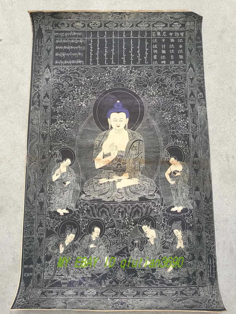 Ранняя картина thangka коллекция T02|thangka|thangka painting |