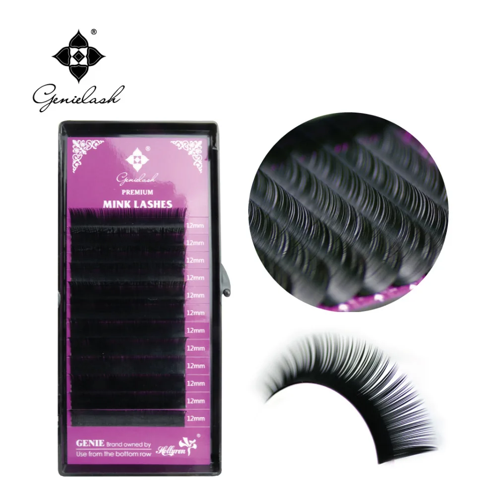 Genie All Sizes 8-15Mixed Lengths 0.05-0.25 Thickness 100% Handemade Super Soft Eyelashes Extension Individual
Genie All Sizes 8-15Mixed Lengths 0.05-0.25 Thickness 100% Handemade Super Soft Eyelashes Extension Individual