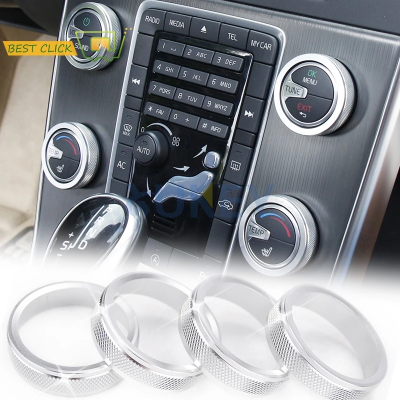Для Volvo S60 V60 XC60 S80 V40 S60L V70 XC70 нагреватель кондиционера ручки переключателя