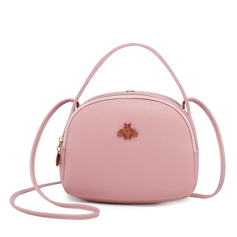 Fashion Vintage Bee Messenger Pouch For Ladies Lovely Coin Purse Metal Bee Women's PU Mini Wallet Cash Change Purses pink Girls
Fashion Vintage Bee Messenger Pouch For Ladies Lovely Coin Purse Metal Bee Women's PU Mini Wallet Cash Change Purses pink Girls