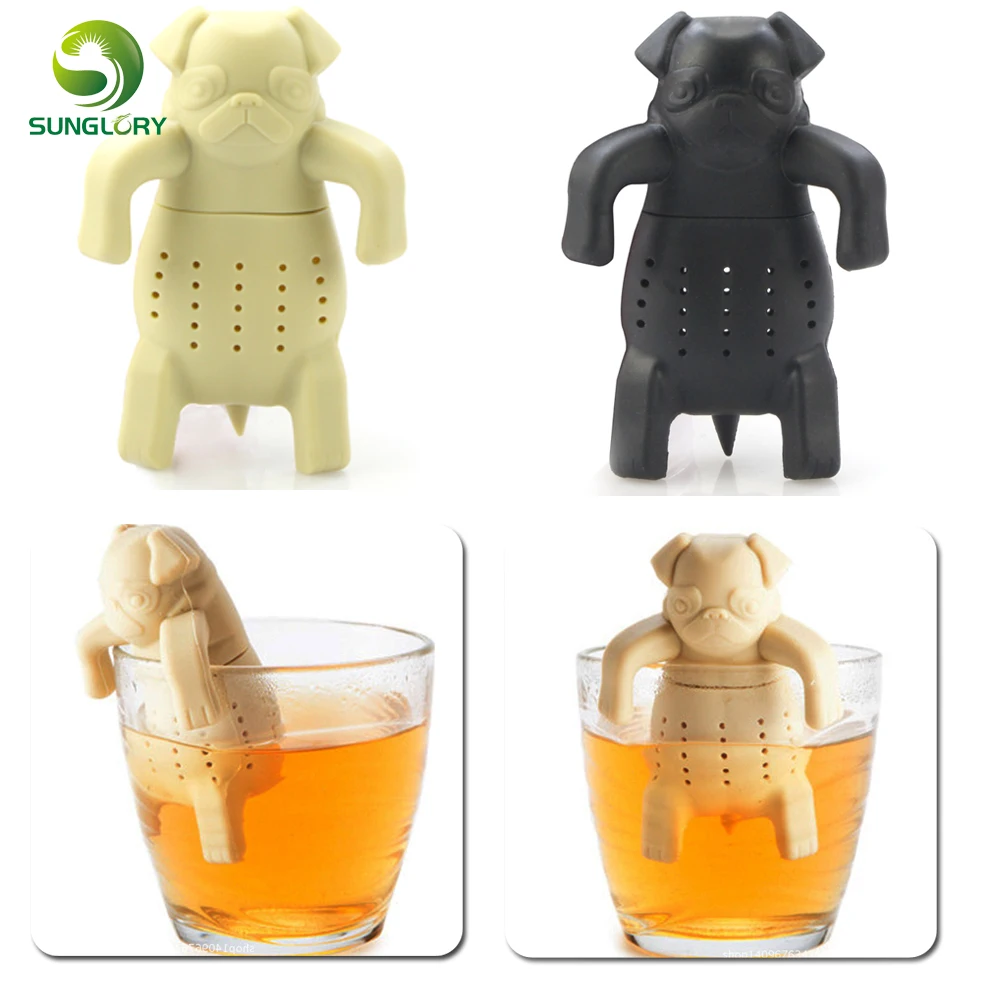 Pug In A Mug Silicone Tea Infuser Dog Tea Filter Diffuser Portable Reusable Tea Strainer Spice Loose Tea Leaf Herbal Tool Teapot
Pug In A Mug Silicone Tea Infuser Dog Tea Filter Diffuser Portable Reusable Tea Strainer Spice Loose Tea Leaf Herbal Tool Teapot
