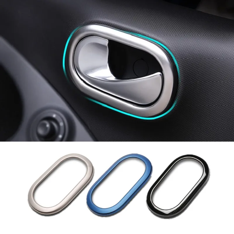 Stainless Steel Car Interior Door Handle Cover Sticker and Handles Mouldings Trim for Benz Smart New Fortwo Forfour Accessories
Stainless Steel Car Interior Door Handle Cover Sticker and Handles Mouldings Trim for Benz Smart New Fortwo Forfour Accessories