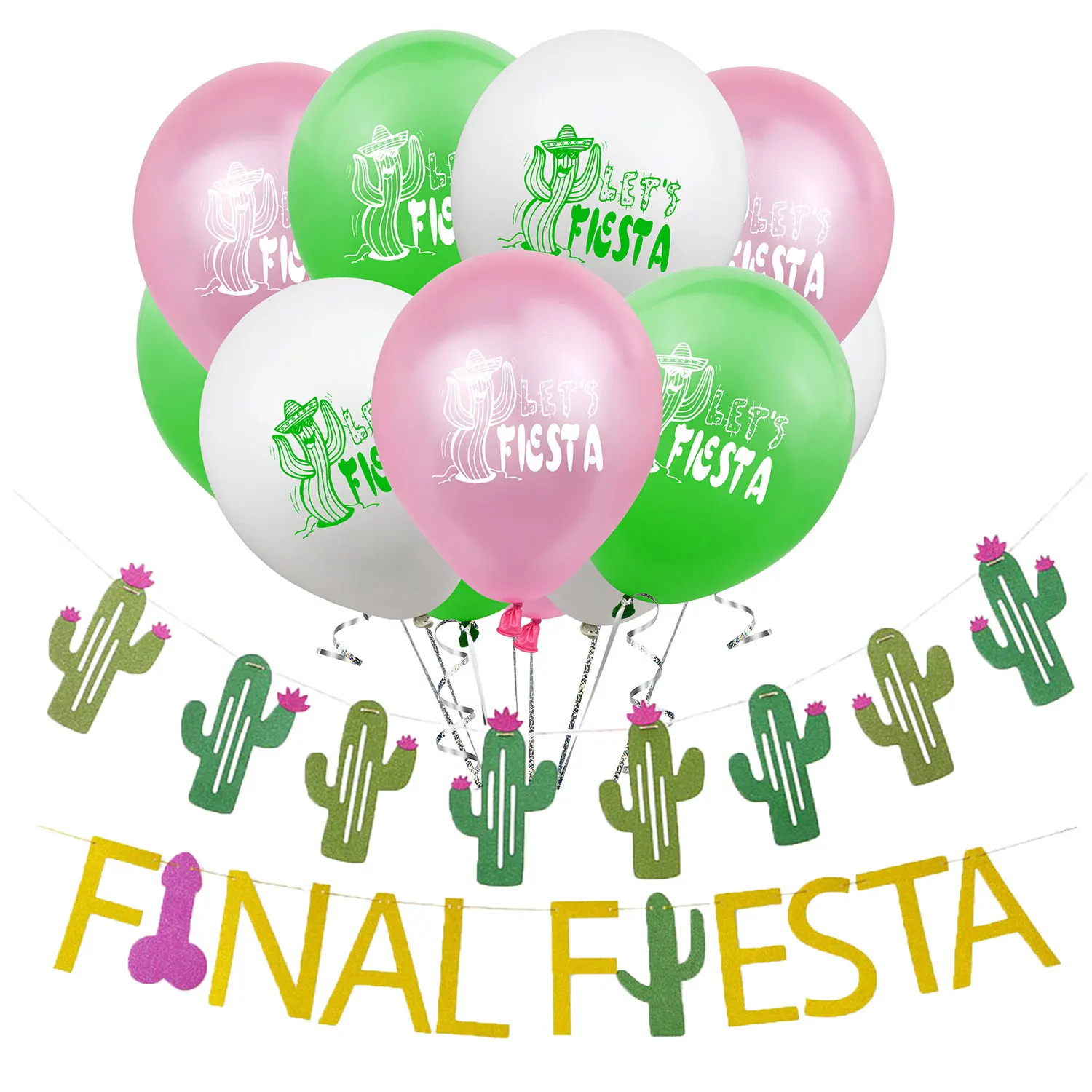 FIESTA Party latex Ballons Cactus Ballon Cinco De Mayo Decorations Fiesta Theme cactus banner Mexican Party Supplies Decorations
FIESTA Party latex Ballons Cactus Ballon Cinco De Mayo Decorations Fiesta Theme cactus banner Mexican Party Supplies Decorations