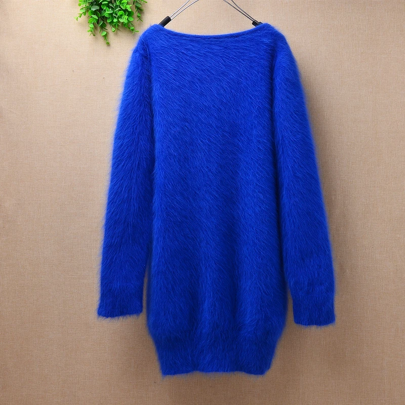 wholesale women autumn winter solid long fluffy plush blue mink cashmere V-neck slim long sleeve pullover sweater knitwear dress
wholesale women autumn winter solid long fluffy plush blue mink cashmere V-neck slim long sleeve pullover sweater knitwear dress