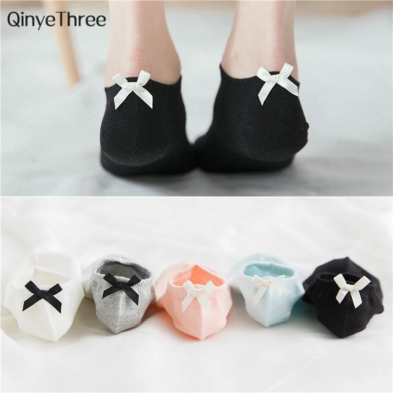 Summer Spring soft boat socks chic female college wind pure cotton sock heel with small bow Harajuku Japanese sweet girls sokken
Summer Spring soft boat socks chic female college wind pure cotton sock heel with small bow Harajuku Japanese sweet girls sokken