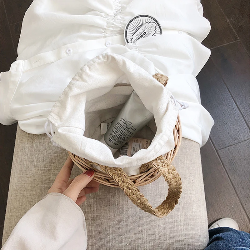 CASMOR Women Summer Vintage Basket 2019 Brand Designer Beach Handbags Fashion Knitting Top Handle Barrel Bag Female Totes
CASMOR Women Summer Vintage Basket 2019 Brand Designer Beach Handbags Fashion Knitting Top Handle Barrel Bag Female Totes