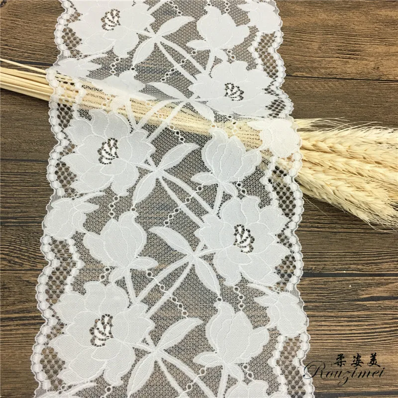 Free Shipping New arrival 5yards/lot Width 20CM Elastic Lace Fabric diy clothes fabric accessories
Free Shipping New arrival 5yards/lot Width 20CM Elastic Lace Fabric diy clothes fabric accessories