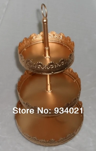 3 Tier Gold Round Iron Cake Stand For Cup Cake, Cup Cake Stand, Hanging Cupcake Display
3 Tier Gold Round Iron Cake Stand For Cup Cake, Cup Cake Stand, Hanging Cupcake Display