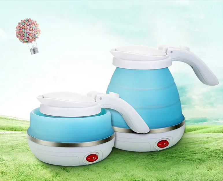 Electric kettle Travel folding silicone kettles 0.5l portable electric Safety Auto-Off Function
Electric kettle Travel folding silicone kettles 0.5l portable electric Safety Auto-Off Function