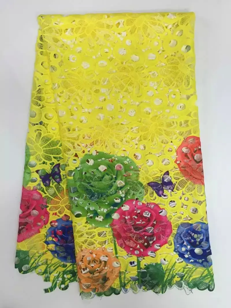 2017 New fashion african lace fabric Embroidery Design Yellow Net Lace Fabric tissu costura Mesh Tulle Guipure Cord Lace K-J5172
2017 New fashion african lace fabric Embroidery Design Yellow Net Lace Fabric tissu costura Mesh Tulle Guipure Cord Lace K-J5172