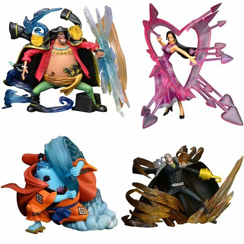 Аниме One Piece Boa Hancock Jinbe Marshall D научить сэра крокодила ПВХ Фигурки коллекционные модели игрушки куклы Подарки 4 шт./компл.
Аниме One Piece Boa Hancock Jinbe Marshall D научить сэра крокодила ПВХ Фигурки коллекционные модели игрушки куклы Подарки 4 шт./компл.