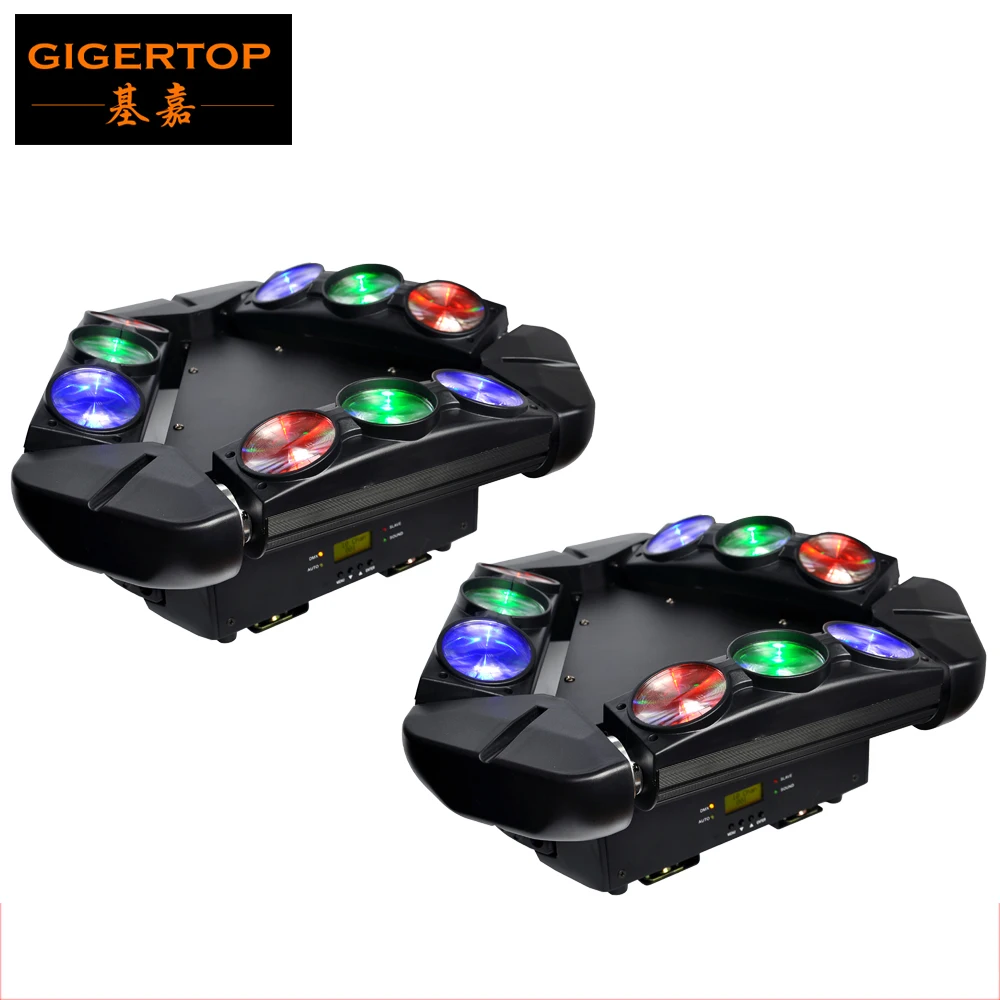 2xLot 9 Eyes LED Spider Beam Light Adj Light With Endless Rotating Stage Light 10/16/43 DMX channels 5 Beam Angle For Party Club
2xLot 9 Eyes LED Spider Beam Light Adj Light With Endless Rotating Stage Light 10/16/43 DMX channels 5 Beam Angle For Party Club