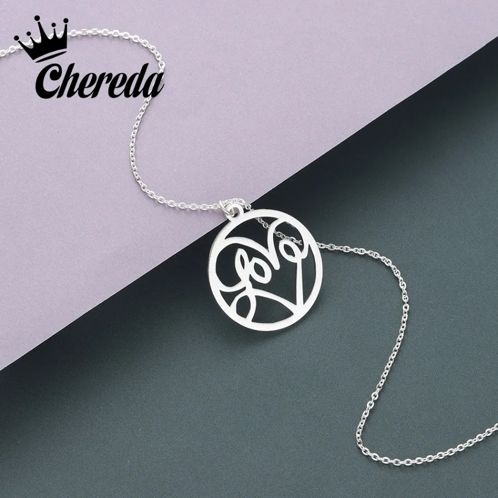 Chereda Round Simple Minimalist Lovely Chain Necklace for Women Men Hollow Gold Geometric Pendant Dainy Jewelry my order
Chereda Round Simple Minimalist Lovely Chain Necklace for Women Men Hollow Gold Geometric Pendant Dainy Jewelry my order