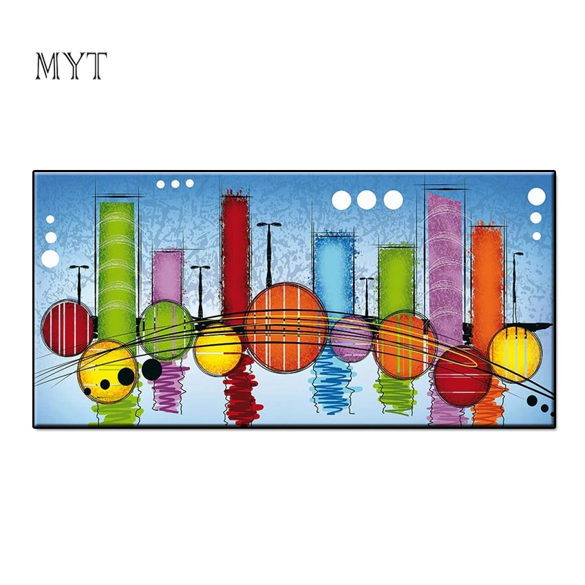 MYT Abstract Colorful Cartoon Picture Hand Painted Oil Painting Canvas Wall Decor Handmade Home Wall Painting Paintings
MYT Abstract Colorful Cartoon Picture Hand Painted Oil Painting Canvas Wall Decor Handmade Home Wall Painting Paintings