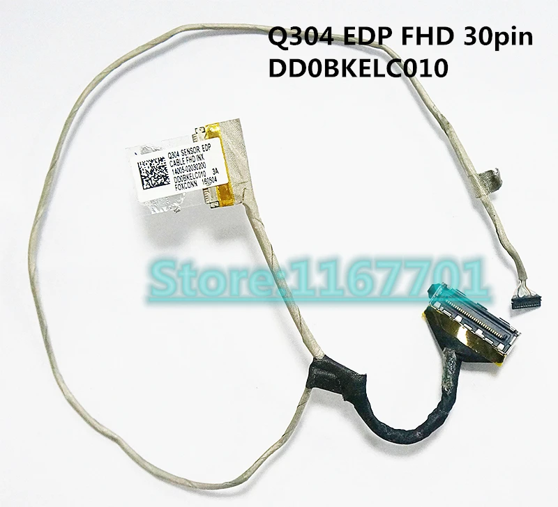 100% Original Laptop/Notebook LCD/LED/LVDS cable for Asus Q304 Q304UA EDP FHD 30pin DD0BKELC010 14005-02030200
100% Original Laptop/Notebook LCD/LED/LVDS cable for Asus Q304 Q304UA EDP FHD 30pin DD0BKELC010 14005-02030200