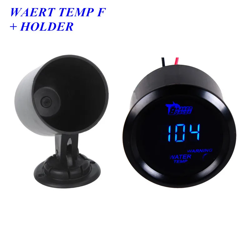 EE support 2" 52mm Black Cover Car Universal Digital Clock Blue LED Water Temp Gauge Fahrenheit F + Holder
EE support 2" 52mm Black Cover Car Universal Digital Clock Blue LED Water Temp Gauge Fahrenheit F + Holder