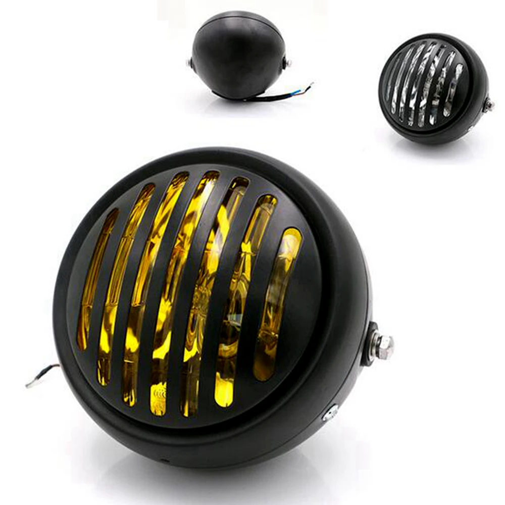 Алюминиевая черная мотоциклетная ретро-решетка для фар Honda CG125 GN125
Алюминиевая черная мотоциклетная ретро-решетка для фар Honda CG125 GN125