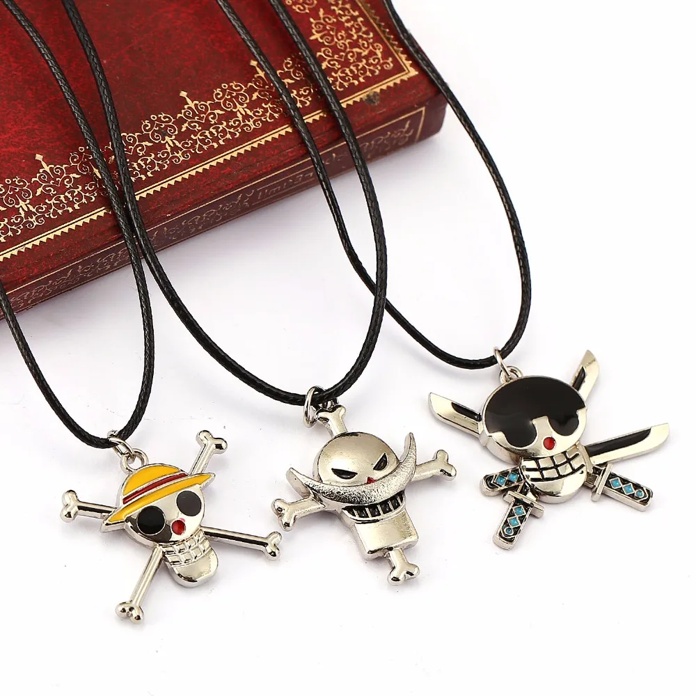 Hot Anime One Piece Luffy Skull Pendant Necklace Rope Chain Necklace Pendant Mask Choker Roronoa Zoro Pendant Men Women Jewelry
Hot Anime One Piece Luffy Skull Pendant Necklace Rope Chain Necklace Pendant Mask Choker Roronoa Zoro Pendant Men Women Jewelry