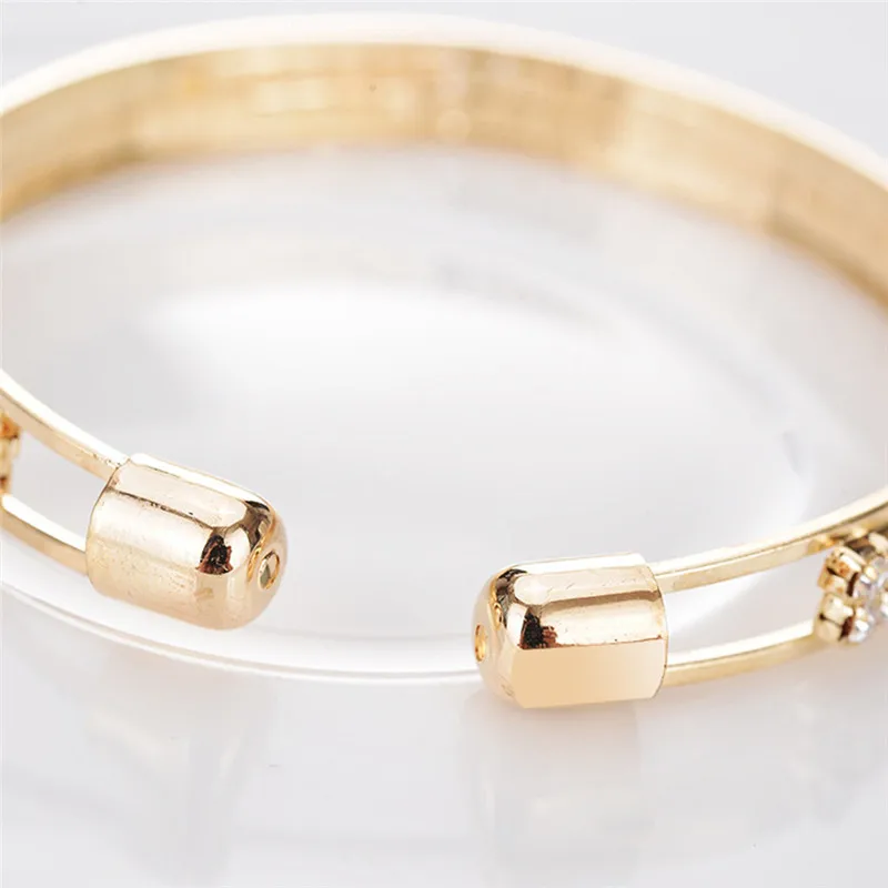 ROMAD 2 Rows Opening Bracelets Women Crystal Rhinestone Bangle Wristband Cuff Open Bracelets Wedding Party Charms Jewelry R1
ROMAD 2 Rows Opening Bracelets Women Crystal Rhinestone Bangle Wristband Cuff Open Bracelets Wedding Party Charms Jewelry R1