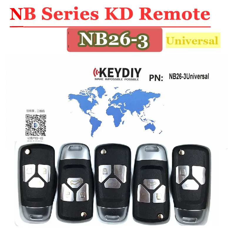 (5 шт./лот) keydiy NB26 3 кнопки NB серии универсальный многофункциональный пульт дистанционного управления для KD900/URG200 ключевой программист
(5 шт./лот) keydiy NB26 3 кнопки NB серии универсальный многофункциональный пульт дистанционного управления для KD900/URG200 ключевой программист