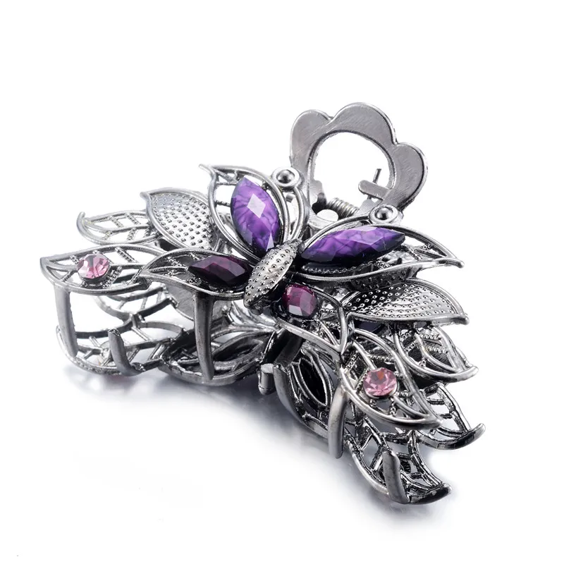 2019 Fashion Girls Crystal Butterfly Barrettes Charm Ladies Metal Rhinestone Crab Claw Hair Clip Wedding Jewelry Gifts
2019 Fashion Girls Crystal Butterfly Barrettes Charm Ladies Metal Rhinestone Crab Claw Hair Clip Wedding Jewelry Gifts