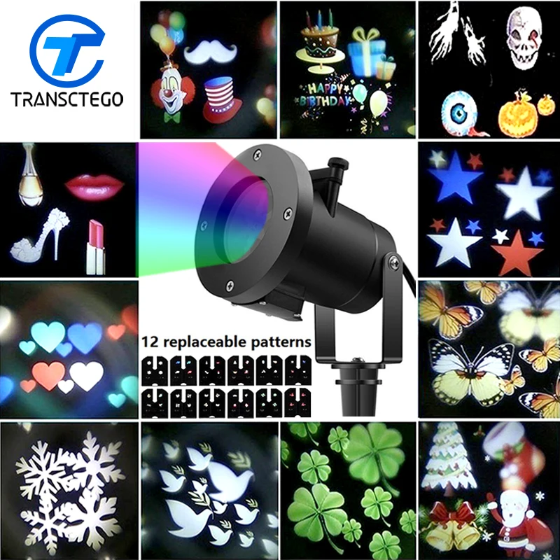 Рождественский лазерный светильник, 12 узоров, проектор снежинок, наружная Светодиодная лампа IP65, водонепроницаемая лампа для домашнего сада, декоративная лампа для дискотек
Рождественский лазерный светильник, 12 узоров, проектор снежинок, наружная Светодиодная лампа IP65, водонепроницаемая лампа для домашнего сада, декоративная лампа для дискотек