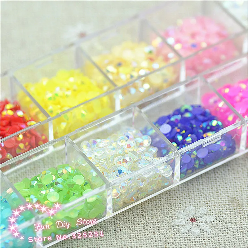 3mm mix color round jelly rhinestones approx 3000pcs fashion DIY garment beads accessories free shipping
3mm mix color round jelly rhinestones approx 3000pcs fashion DIY garment beads accessories free shipping