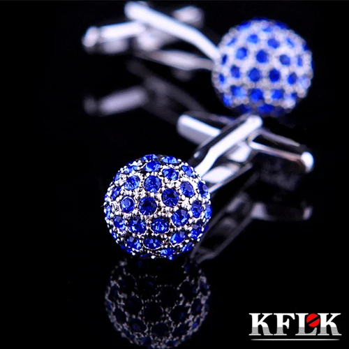 KFLK 2020 Роскошные Популярные брендовые запонки на пуговицах, синие хрустальные запонки высокого качества, запонки для рубашек, мужские ювели...
KFLK 2020 Роскошные Популярные брендовые запонки на пуговицах, синие хрустальные запонки высокого качества, запонки для рубашек, мужские ювели...