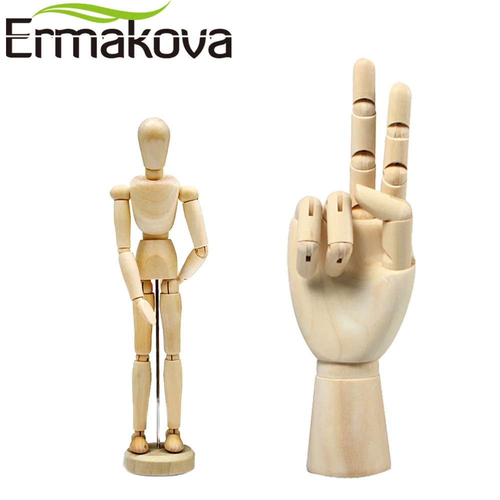 Деревянный манекен человека ERMAKOVA 2 шт./компл., 5,5 дюйма, 7 дюймов, деревянный манекен, ручная модель, модель человека художника для рисования с...
Деревянный манекен человека ERMAKOVA 2 шт./компл., 5,5 дюйма, 7 дюймов, деревянный манекен, ручная модель, модель человека художника для рисования с...
