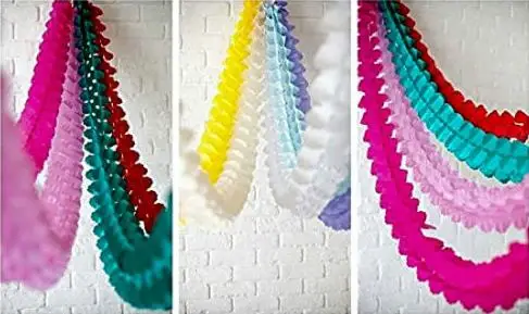 Hanging Garland Four-Leaf Clover Banner Paper Flowers Tassel Tissue Wedding Party Decor Christmas decoration 3.6m 21color GIFT
Hanging Garland Four-Leaf Clover Banner Paper Flowers Tassel Tissue Wedding Party Decor Christmas decoration 3.6m 21color GIFT