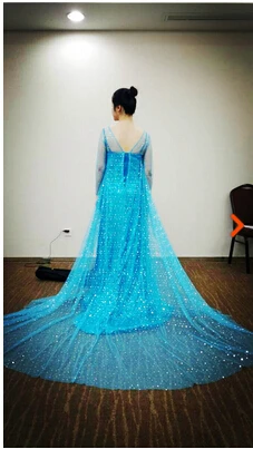 Fasion Ice Snow Queen Party Costume Cosplay Elsa&Anna Dress Girls Lady women Birthday Gift Ball Snow White Princess
Fasion Ice Snow Queen Party Costume Cosplay Elsa&Anna Dress Girls Lady women Birthday Gift Ball Snow White Princess