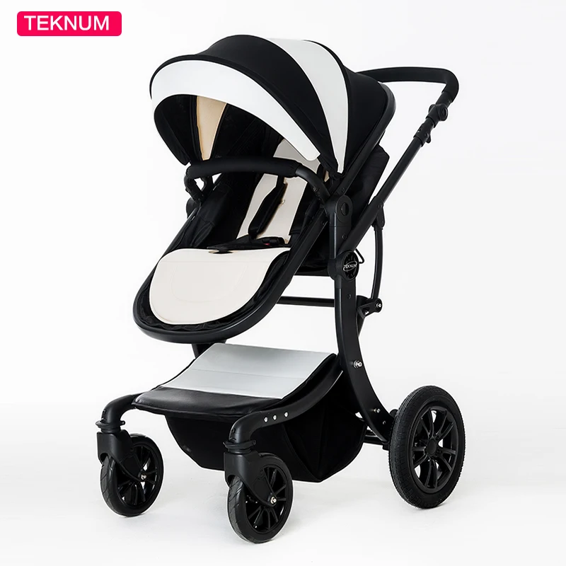 New High Landscape Luxury Baby Stroller 2 In 1 Pu Leather Baby Prams Carriage For 0-36month Baby
New High Landscape Luxury Baby Stroller 2 In 1 Pu Leather Baby Prams Carriage For 0-36month Baby