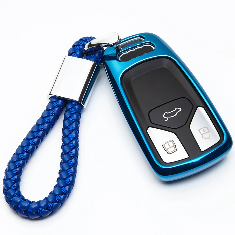 KUKAKEY TPU Car Smart Key Case Cover For Audi A4 A4L 8S 2017 2016 Allroad B9 Q5 Q7 TT TTS Car Styling Accessories
KUKAKEY TPU Car Smart Key Case Cover For Audi A4 A4L 8S 2017 2016 Allroad B9 Q5 Q7 TT TTS Car Styling Accessories