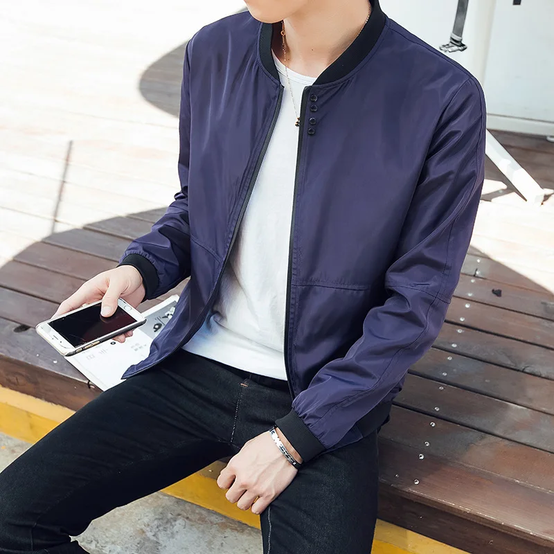 Brand Casual jacket men baseball Spring Autumn Fashion Slim Fit Male Thin Jackets dropshipping high-grade Top Coat
Brand Casual jacket men baseball Spring Autumn Fashion Slim Fit Male Thin Jackets dropshipping high-grade Top Coat