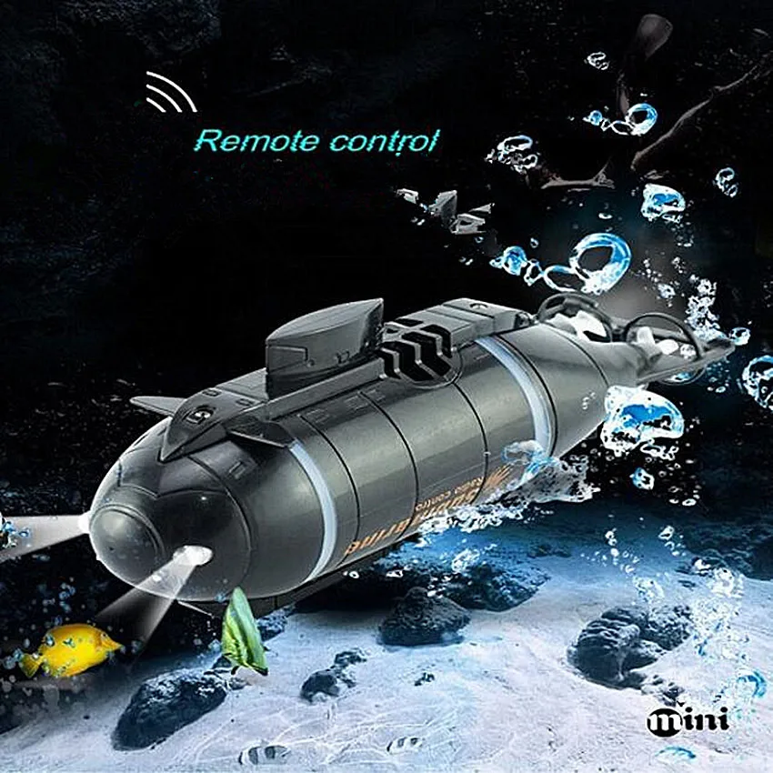 1PC Mini RC Submarine Kids Toy Speed Boat Remote Control Drone Simulation Submarine Model Boy Gift
1PC Mini RC Submarine Kids Toy Speed Boat Remote Control Drone Simulation Submarine Model Boy Gift