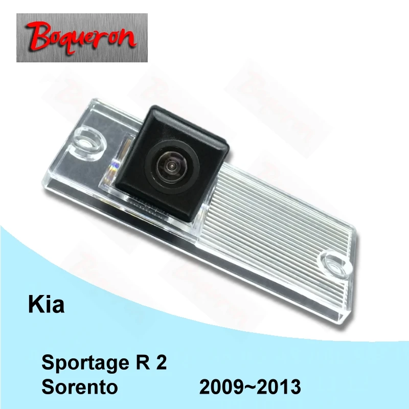 

BOQUERON for kia Sorento Sportage R 2009~2013 Car Rear View Camera HD CCD Night Vision Backup Reverse Parking Camera NTSC PAL
