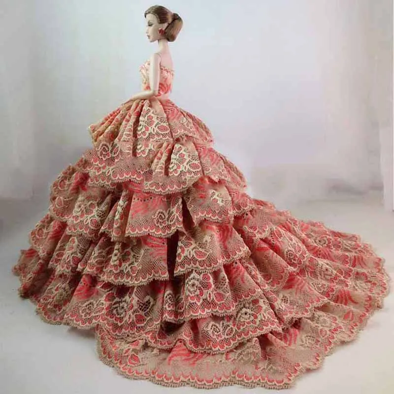 20PCS/LOT Wholesale Dolls Accessories Luxurious Wedding Doll Dress Princess Gown Outfit For Doll 1/6
20PCS/LOT Wholesale Dolls Accessories Luxurious Wedding Doll Dress Princess Gown Outfit For Doll 1/6