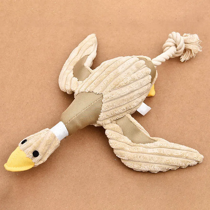 Pet Duck Shaped Vocal Plush Training Squeak Toy for Dog Molarring Tooth Cleaning H99F
Pet Duck Shaped Vocal Plush Training Squeak Toy for Dog Molarring Tooth Cleaning H99F