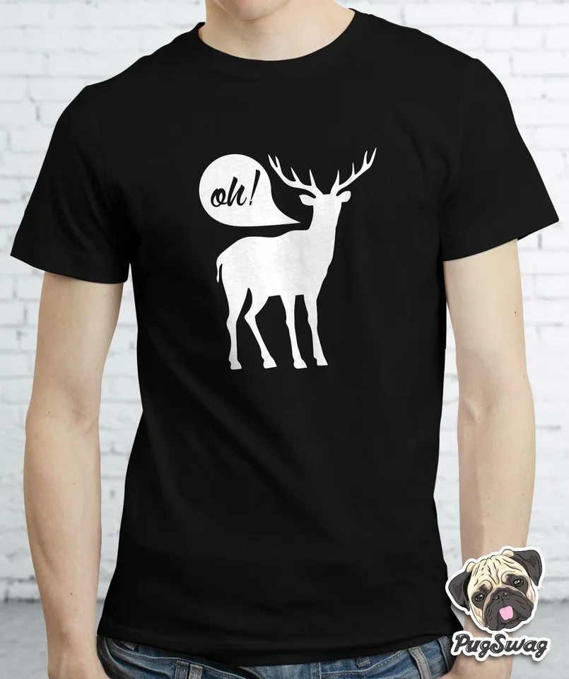 Oh Deer Designer Graphic Funny Tshirt T shirt Tee Cotton Mens Dear Cool Funky TShirt Tee Shirt Unisex More Size and Colors-A854
Oh Deer Designer Graphic Funny Tshirt T shirt Tee Cotton Mens Dear Cool Funky TShirt Tee Shirt Unisex More Size and Colors-A854