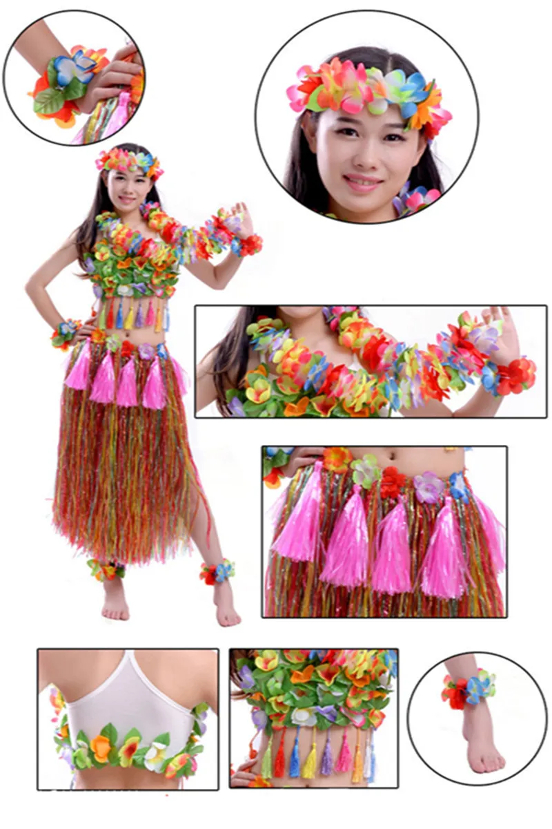 Woman Girl Hawaiian Flower Lei Headband Garland Wristbands Bra Hula Skirts Adults Holiday Party Favor Birthday
Woman Girl Hawaiian Flower Lei Headband Garland Wristbands Bra Hula Skirts Adults Holiday Party Favor Birthday
