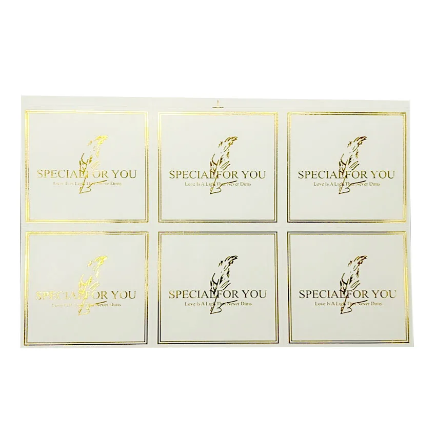 600 Pcs/lot Simple Square White Golden SPECIAL FOR YOU Seal Sticker DIY Gift Cake Baking Sealing Sticker Scrapbooking Stickers
600 Pcs/lot Simple Square White Golden SPECIAL FOR YOU Seal Sticker DIY Gift Cake Baking Sealing Sticker Scrapbooking Stickers