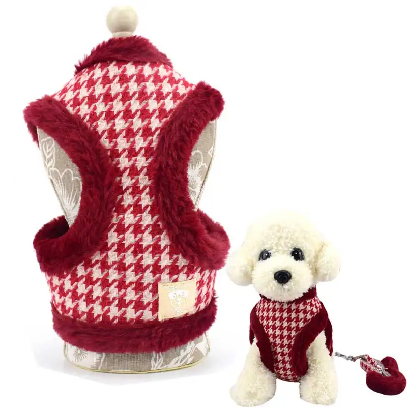 Plus velvet Dog Harness and Breathable Puppy Pet Vest Jacket Walking Harnesses Leash Set For Small Dogs Bulldog Pug Chihuahua
Plus velvet Dog Harness and Breathable Puppy Pet Vest Jacket Walking Harnesses Leash Set For Small Dogs Bulldog Pug Chihuahua