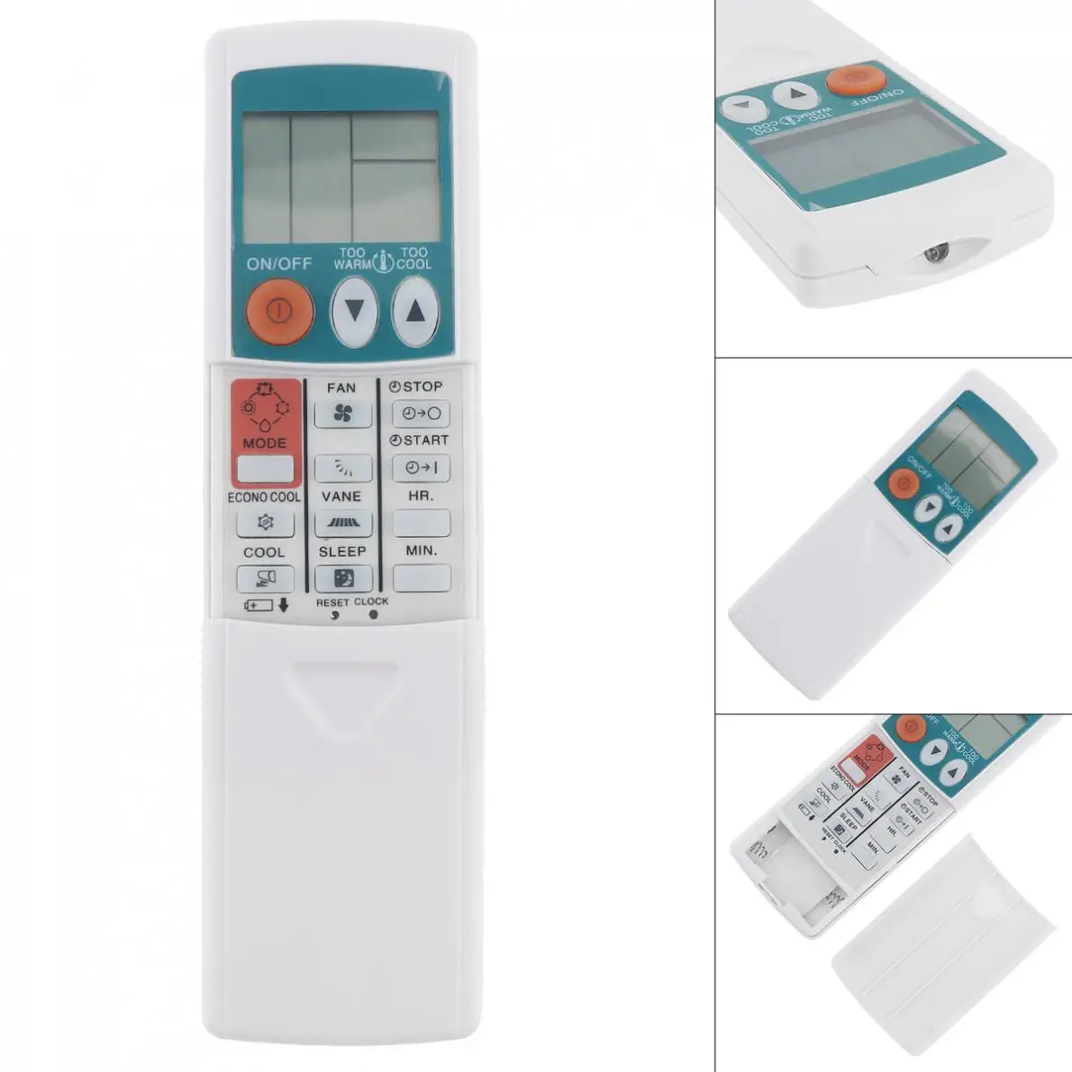 Universal Kelang LCD Air Conditioner Remote Control for Mitsubishi KP3AS / KP3BS / KP2ES / KP2BS / K2PS / KP2CS
Universal Kelang LCD Air Conditioner Remote Control for Mitsubishi KP3AS / KP3BS / KP2ES / KP2BS / K2PS / KP2CS