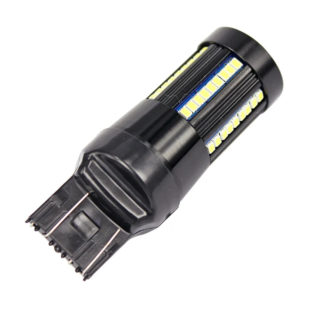 1Pcs Turn Signal Reverse Light Brake Lamp T20 Base 7440/7443 66SMD 6000K Durable and High Quality l0409 | Автомобили и мотоциклы