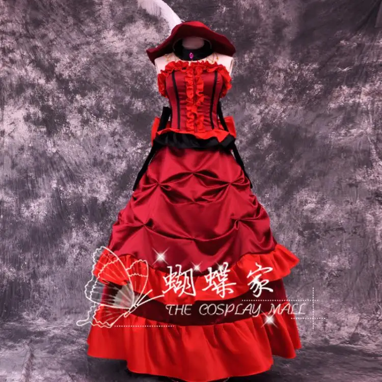 Anime Black Butler Death Shinigami Grell Sutcliff Cosplay Red Dress Carnaval Halloween Costumes for Women Men
Anime Black Butler Death Shinigami Grell Sutcliff Cosplay Red Dress Carnaval Halloween Costumes for Women Men