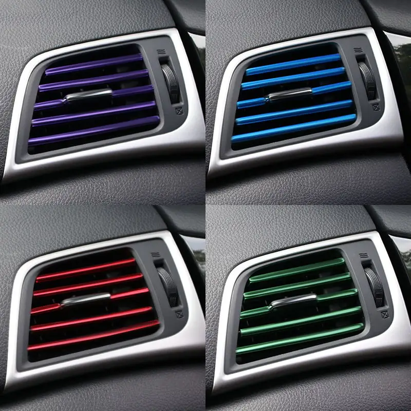 U Style DIY Car Interior Air Conditioner Outlet Vent Grille Chrome Decoration Strip car styling
U Style DIY Car Interior Air Conditioner Outlet Vent Grille Chrome Decoration Strip car styling