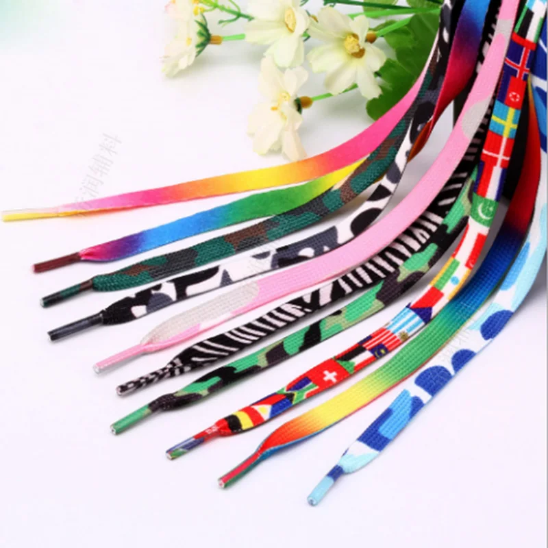 1pair Flat Candy Color Gradient Shoe Laces Party Camping Boots Shoelace Canvas Strings Shoelaces Growing National Flag Laces
1pair Flat Candy Color Gradient Shoe Laces Party Camping Boots Shoelace Canvas Strings Shoelaces Growing National Flag Laces