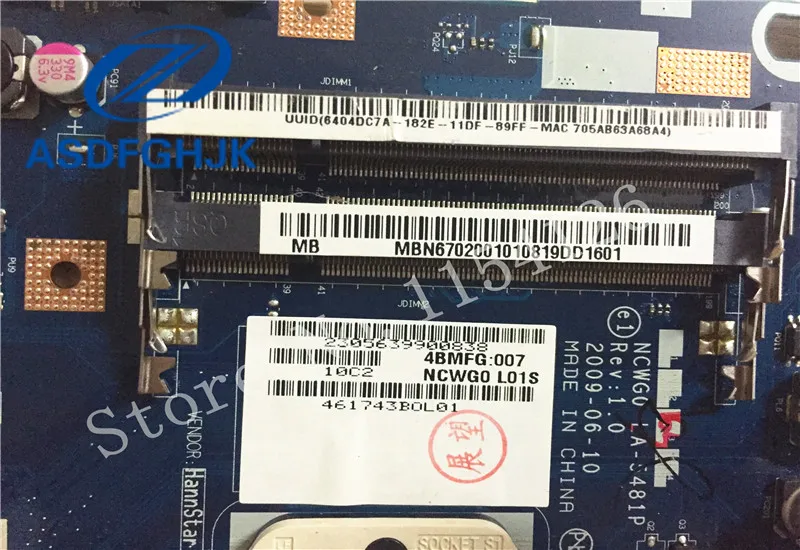 Laptop motherboard MB.N6702.001 for ACER 5532 series 5517 series LA-5481P DDR2 integrated 100% test ok
Laptop motherboard MB.N6702.001 for ACER 5532 series 5517 series LA-5481P DDR2 integrated 100% test ok